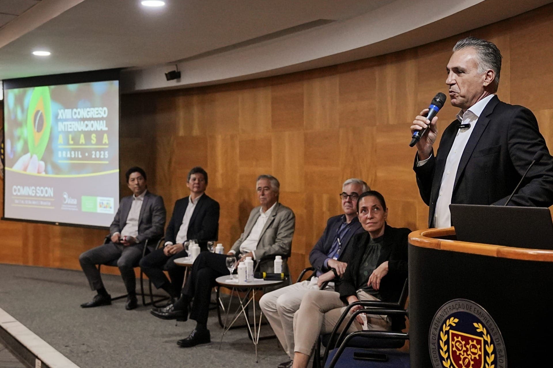 Guilherme Campos, secretário de política agrícola do Mapa em evento em São Paulo