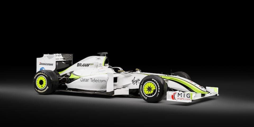 Chassi da Brawn GP de Rubens Barrichello será leiloado