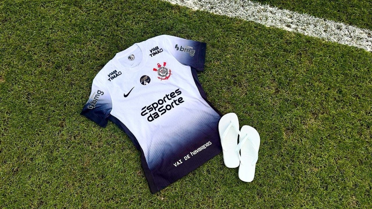 Corinthians acertou patrocínio com a Havaianas