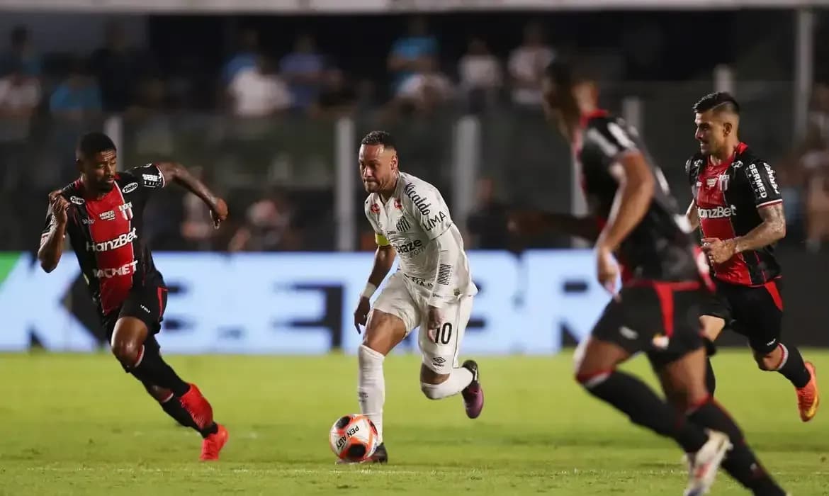 Neymar pode ser titular pelo Santos contra o Novorizontino