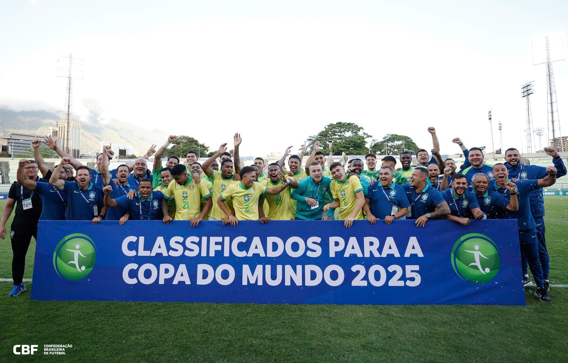 Seleção Brasileira se classifica para o Mundial sub-20