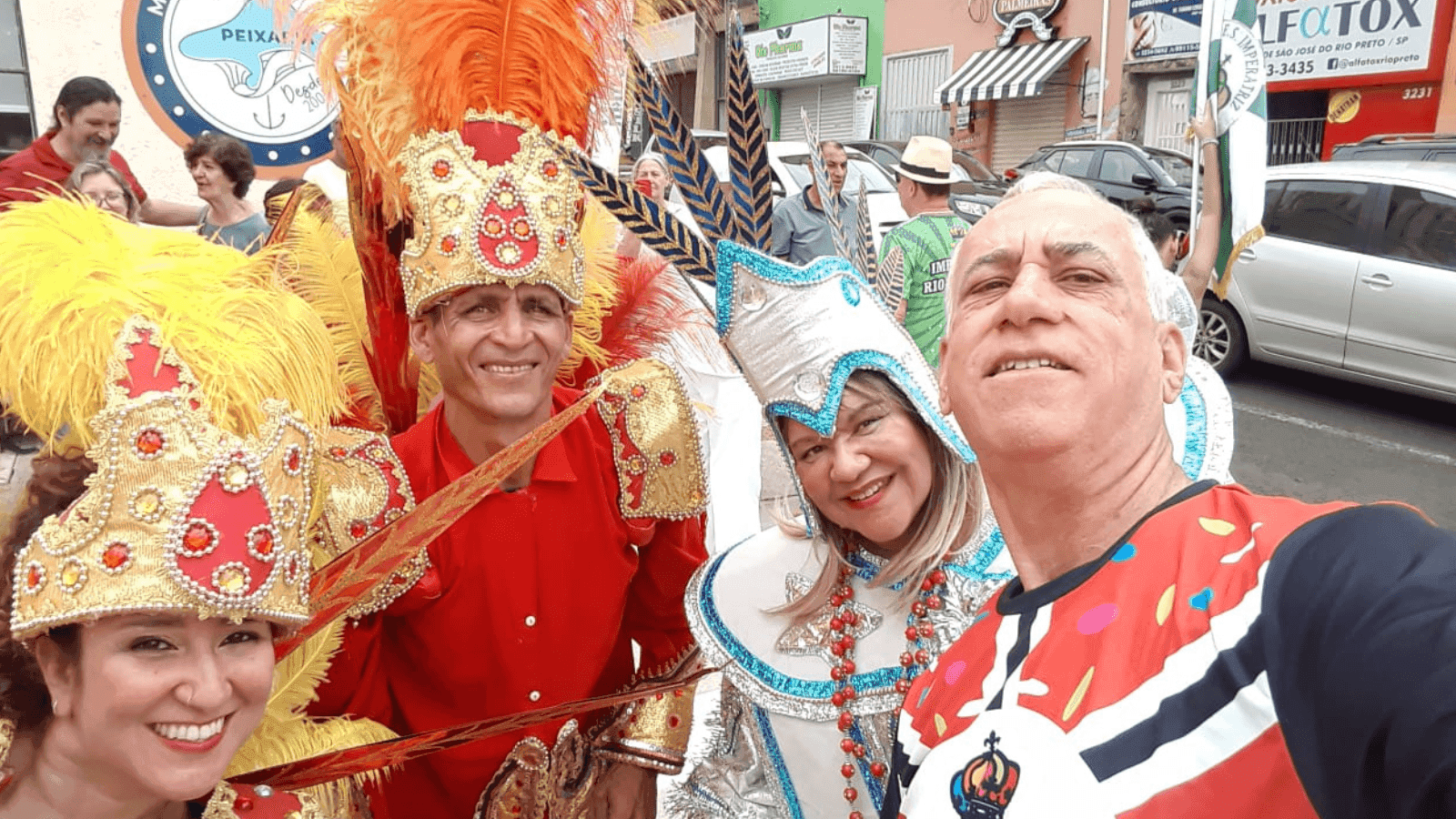 A parceria é com a escola de samba Império do Sol