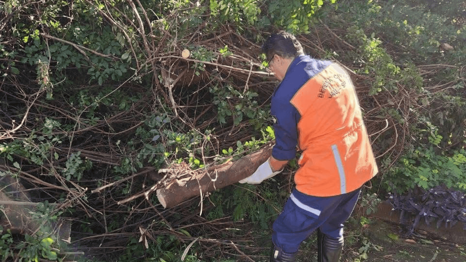 Foram registrados 33 milímetros de precipitação