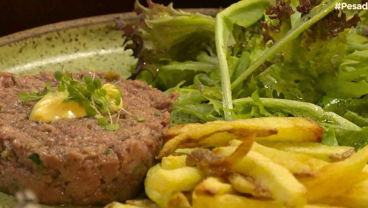 Aprenda a fazer o Steak Tartare do Em Nome do Pai