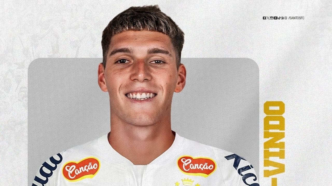Benjamín Rollheiser é o novo reforço do Santos