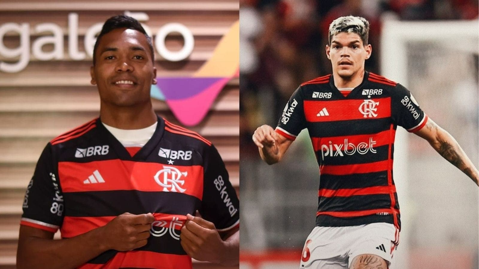 Devido a lesão, Alex Sandro e Ayrton Lucas estão fora do clássico contra o Botafogo