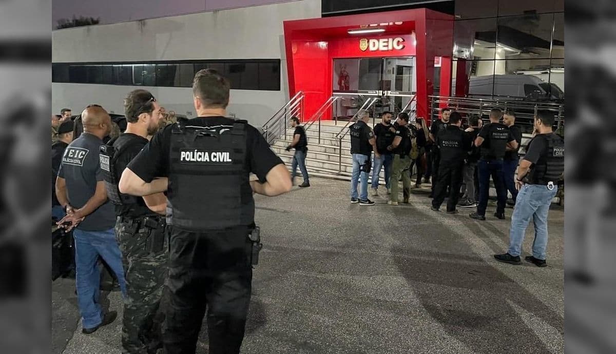 Operação foi feita nas primeiras horas da manhã