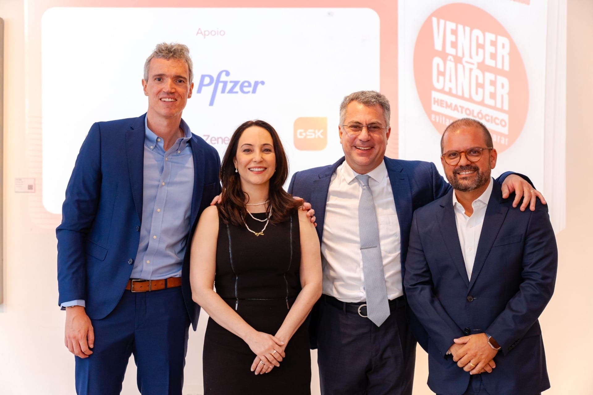 Os médicos Antonio Brandão, Danielle Brandão, Phillip Scheinberg e Breno Gusmão