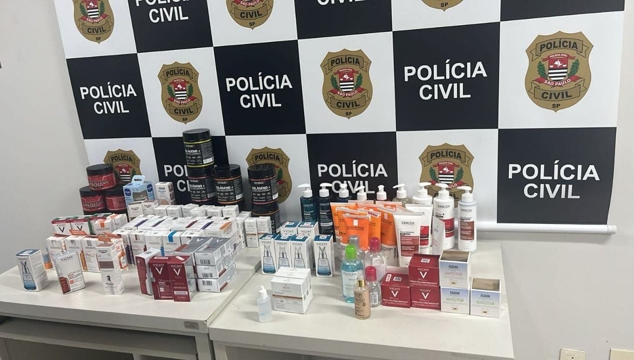 Os produtos recuperados foram devolvidos às vítimas