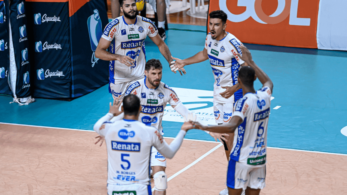 O Vôlei Renata foca agora para a decisão da Copa do Brasil neste final de semana