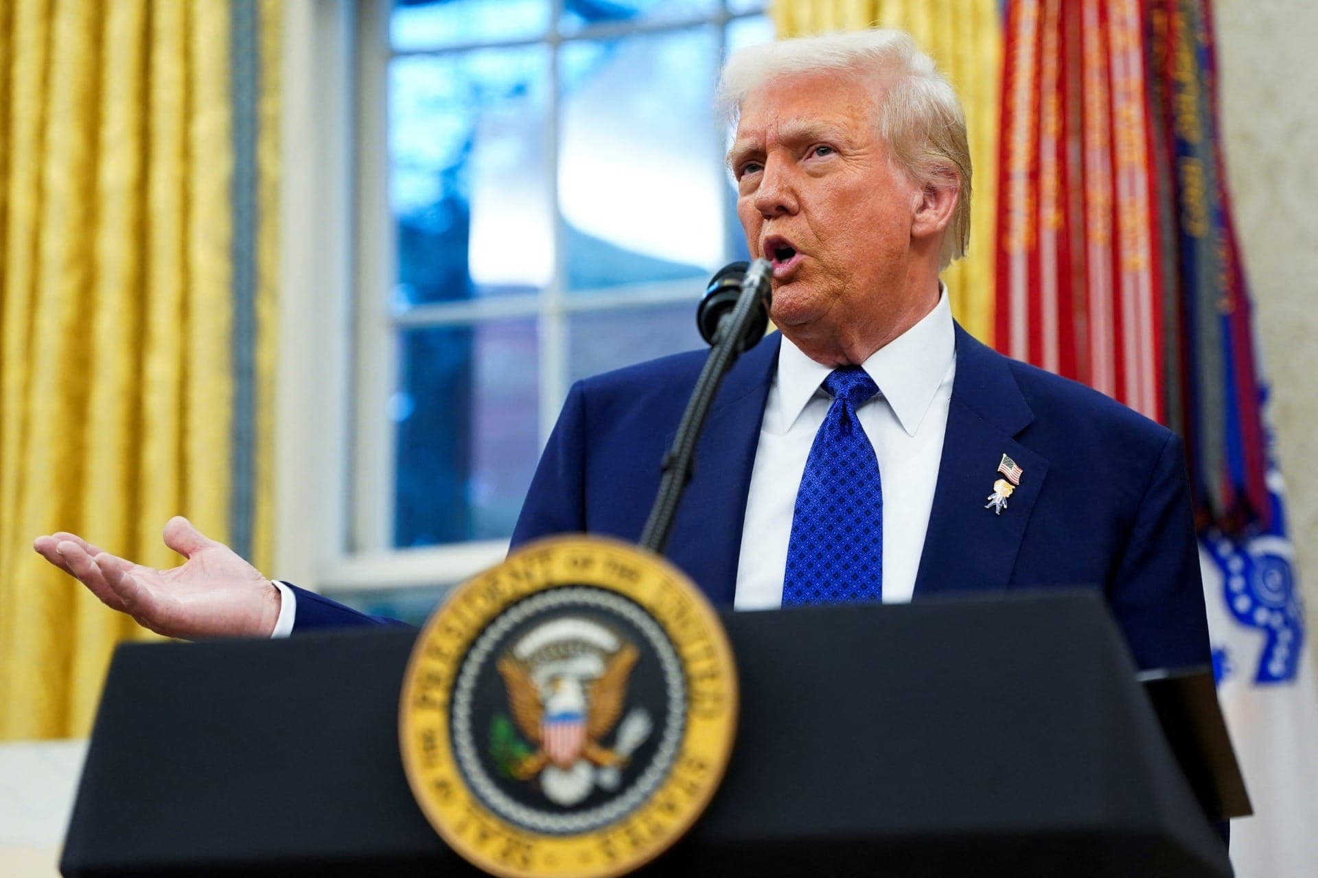 Presidente dos Estados Unidos, Donald Trump trabalha para auxuliar no fim do conflito entre Rússia e Ucrânia no leste europeu
