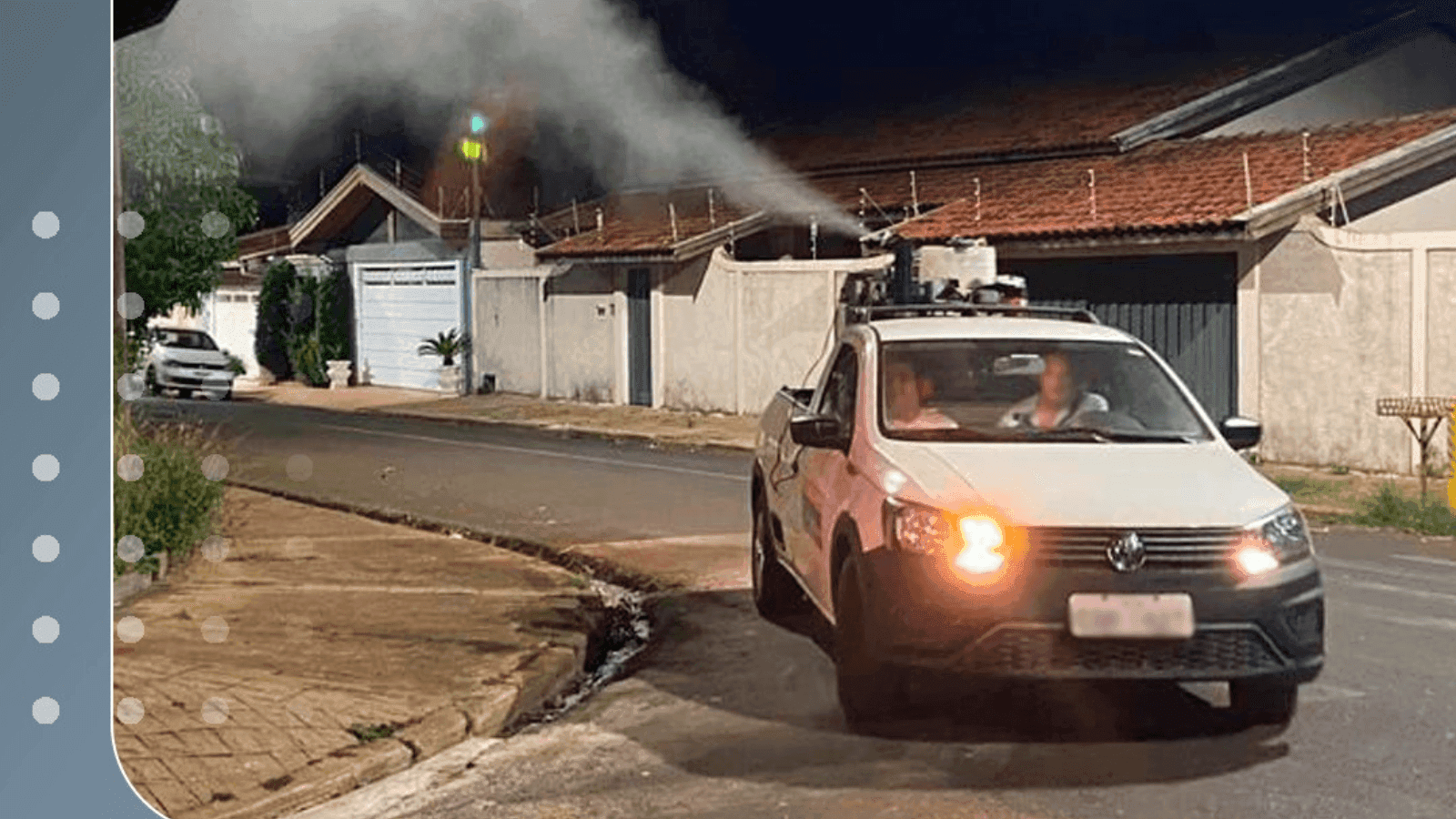 A ação tem o objetivo de eliminar o Aedes aegypti adulto
