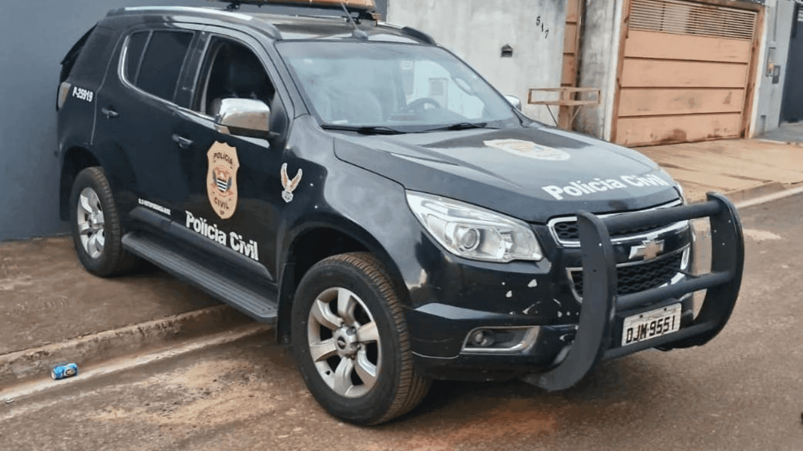 A polícia prendeu um suspeito de envolvimento no crime