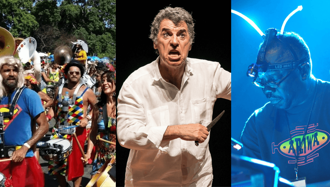 Blocos de pré-carnaval, Paulo Betti e Mad Professor são destaques da agenda cultural