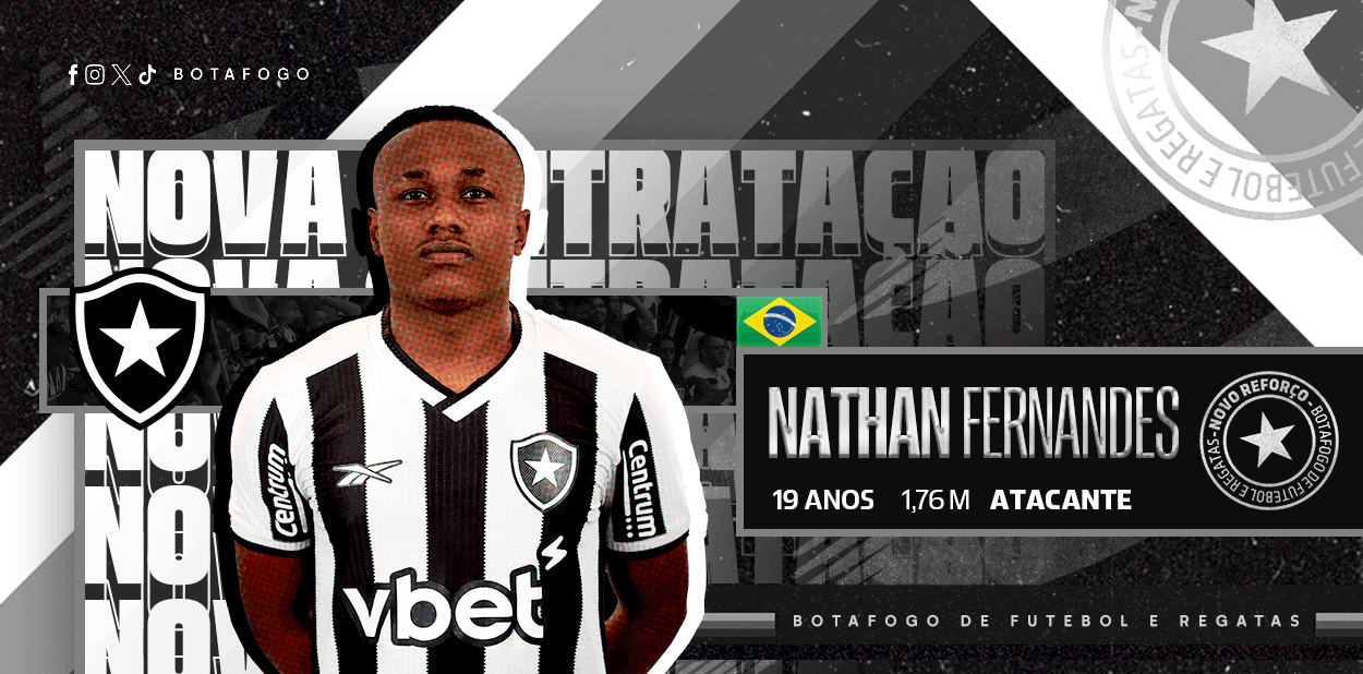 O jogador foi anunciado pelo Glorioso nesta sexta-feira (14)