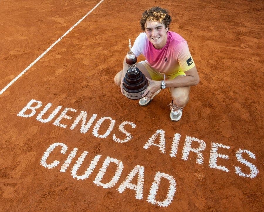 João Fonseca conquistou 1º título da ATP em Buenos Aires