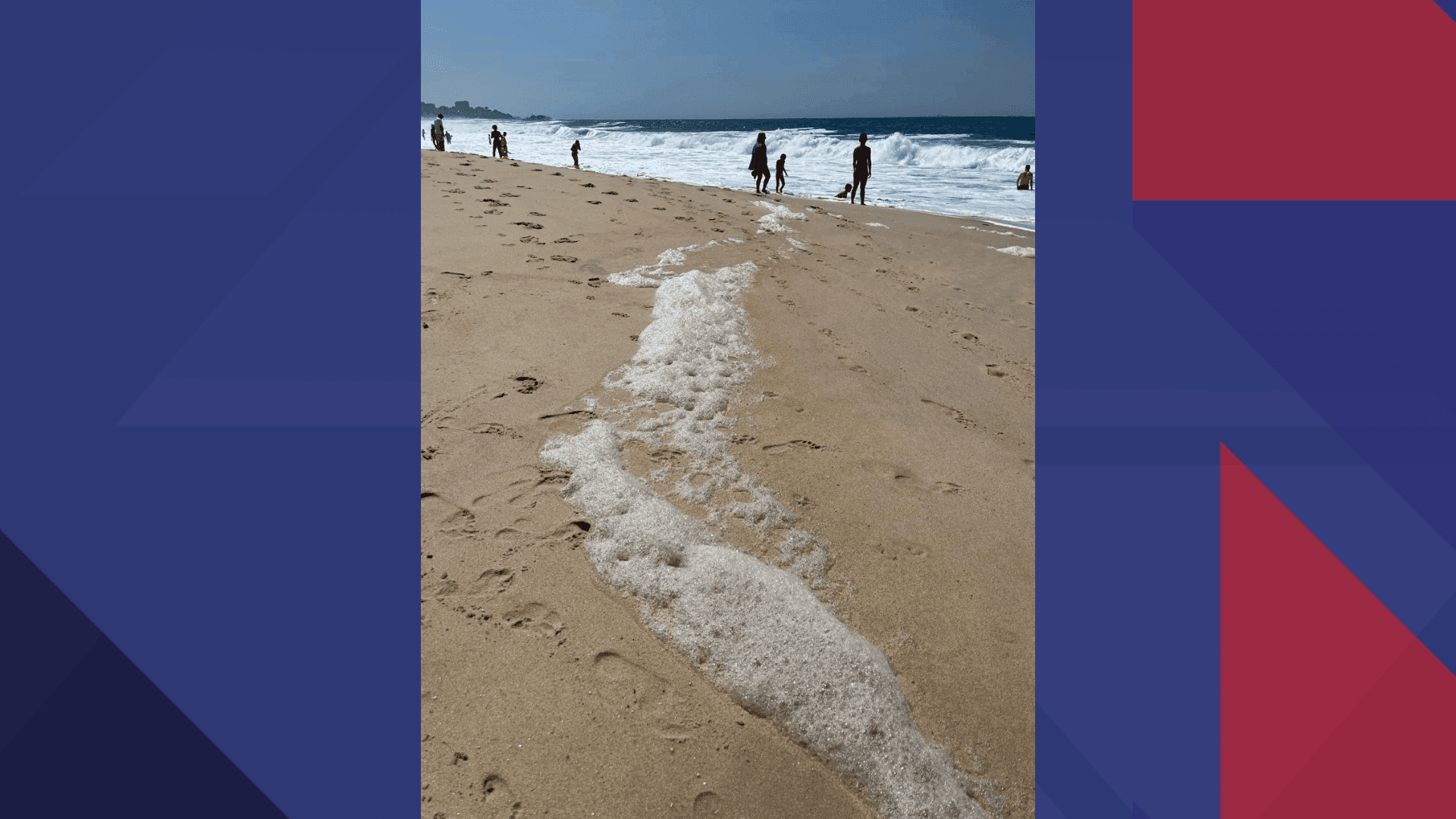 Ouvintes da BandNews FM enviaram registros das praias de São Conrado e Leblon