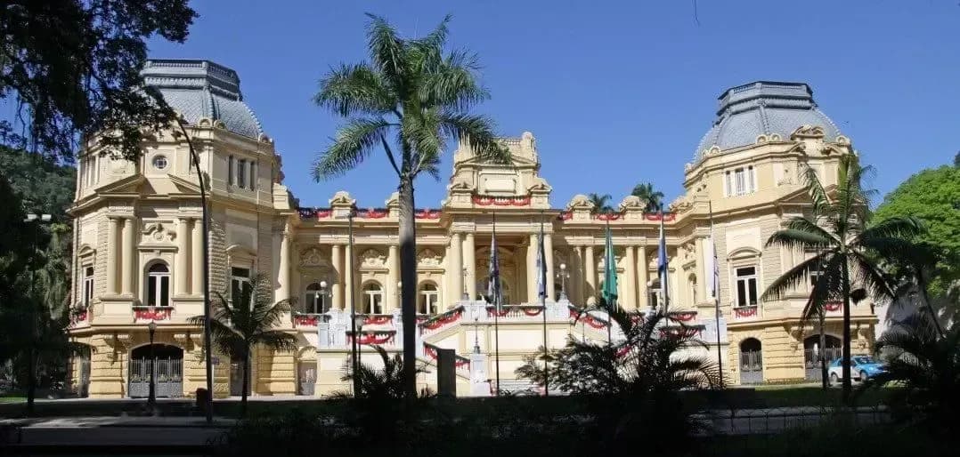 Palácio das Laranjeiras, na Zona Sul do Rio de Janeiro