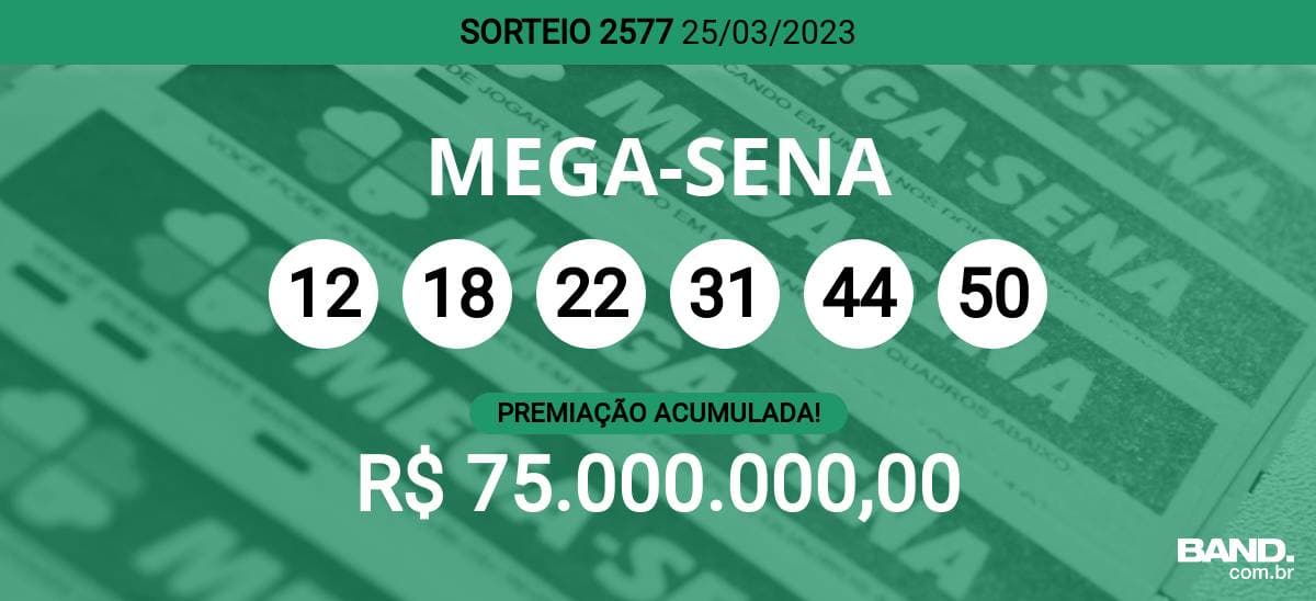 Aposta mínima da Mega-Sena, com seis dezenas, custa R$ 4,50 e pode ser feita na internet