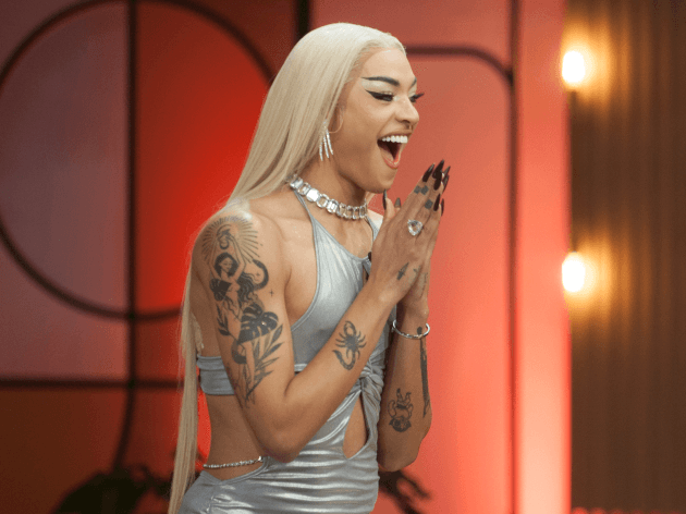 A cantora inspirou os participantes da Prova de Eliminação