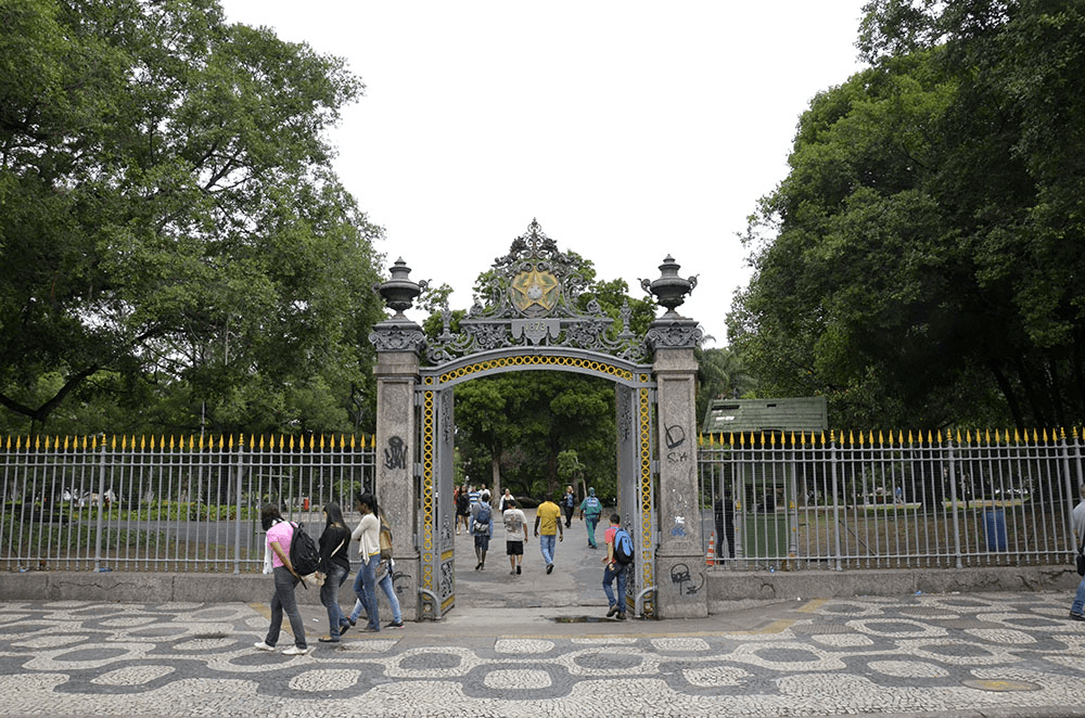 Campo de Santana, localizado na Avenida Presidente Vargas, Centro do Rio