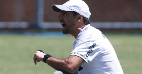 Abel Ferreria comanda treino do Palmeiras