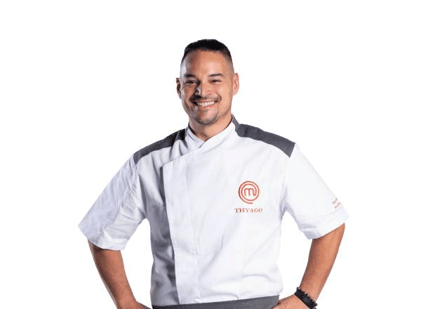 Thyago está na quarta temporada do MasterChef Profissionais, na Band.