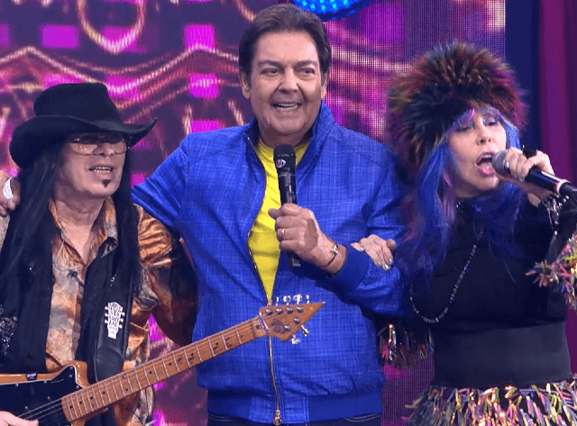 Baby e Pepeu são um dos convidados da Pizzaria do Faustão