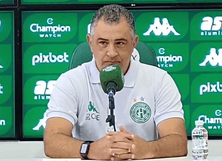 Treinador explica o empate