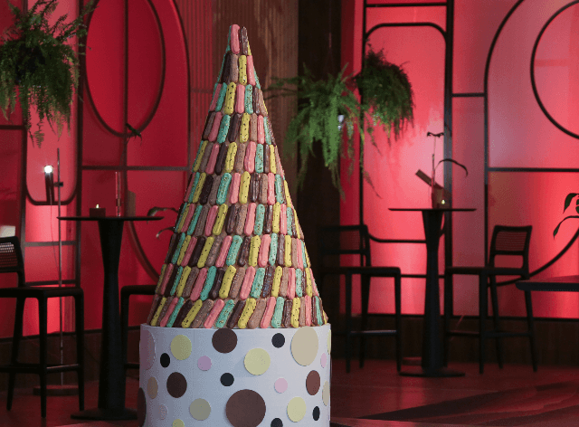 Torre de éclair do MasterChef