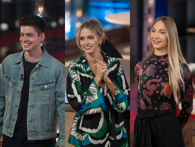 O trio disputa a final do MasterChef na próxima terça-feira (14)
