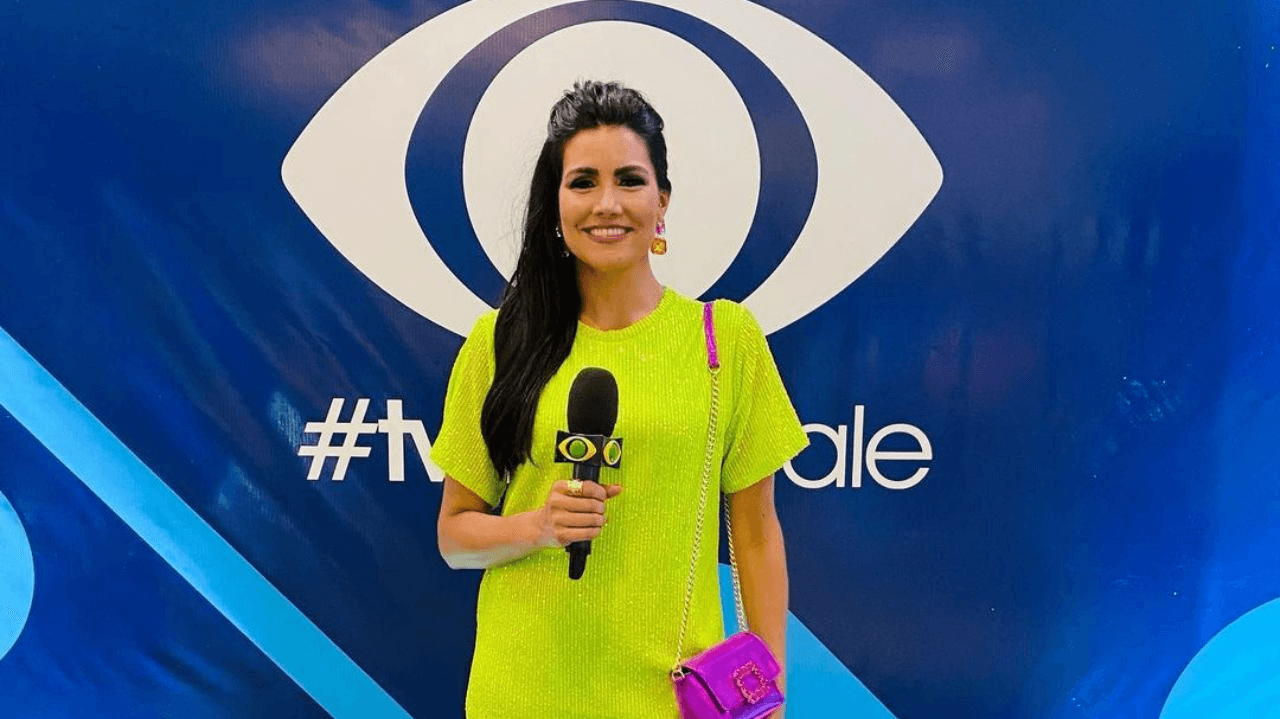 Mariana Felício apresenta o programa na Band Vale