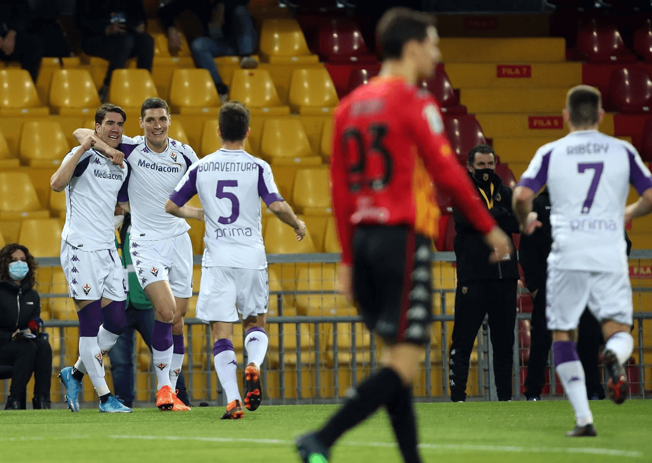 Fiorentina vence o Benevento fora de casa por 4 a 1