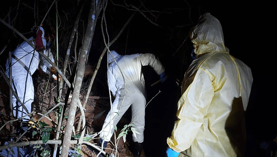 De acordo com a Polícia, dois dos quatro encontrados, tinham 19 anos